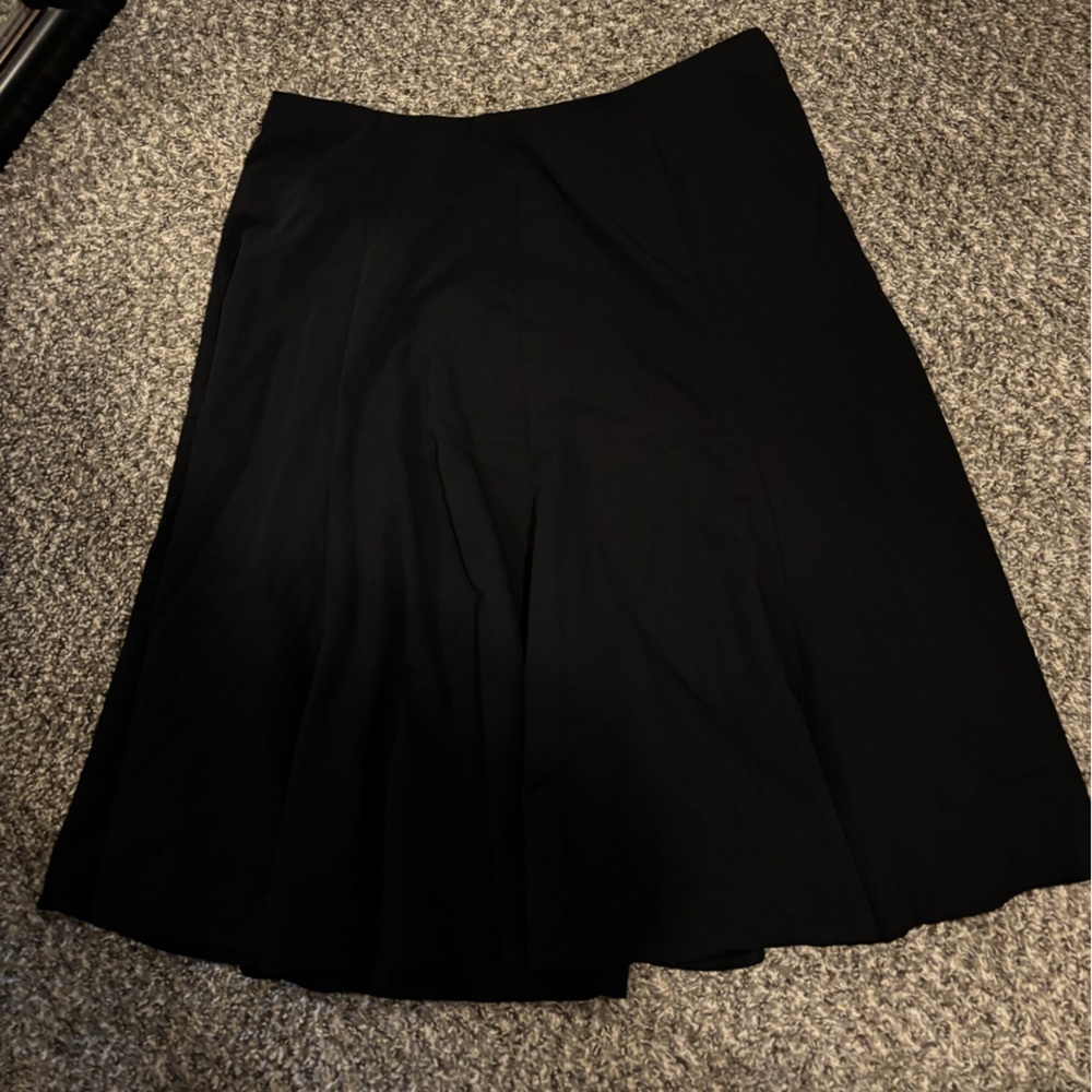 Bob Mackie Wearable Art Women’s 1X Black A-Line Skirt